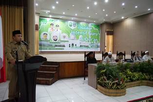 Buka Pelatihan Intensif Guru Mengaji, Husni: Semoga Meningkatkan Ilmu & Pemahaman