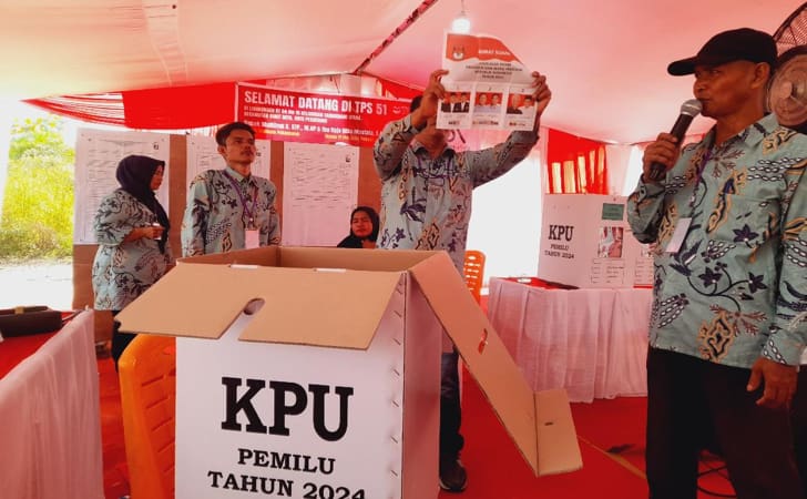 Bawaslu Riau Sebut Tidak Temukan Pelanggaran Saat Pemungutan Suara Pemilu 2024