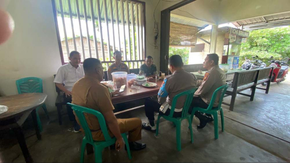 Polsek Benai Bersama TNI dan Camat Benai Gelar Sinergitas Cooling System Pasca Pilkada 2024