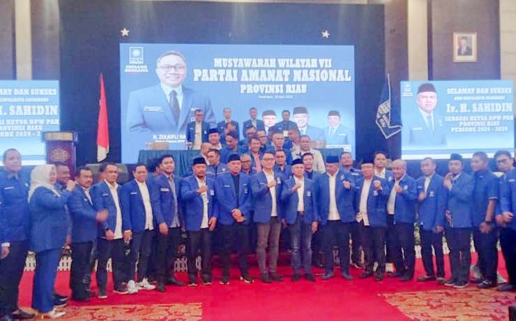 Perkuat Struktur, Ketua DPW PAN Riau Sahidin Siap Lakukan Konsolidasi