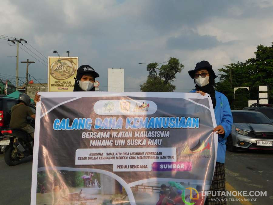 Peduli Terhadap Kampung Halaman, IMAMIKA UIN SUSKA Galang Dana Untuk Korban Bencana Alam Sumbar