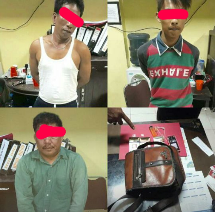 Diduga Miliki Sabu, 3 Pemuda Di Kuansing Ditangkap Polisi