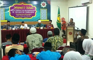 Puluhan Murid SD/MI di Tembilahan Ikuti MTQ Tajaan Pemuda Muhammadiyah
