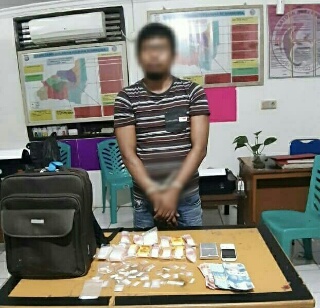 Mantan Polisi Kena Ciduk, 42 Paket Diduga Sabu Berhasil Diamankan