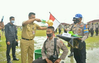 Pjs Bupati Siak Hadiri Upacara Pembukaan Pendidikan Bintara Polri