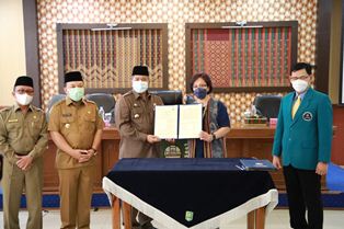 Wujudkan SDM Handal, Pemkab Siak MoU dengan Universitas Hayam Wuruk Perbanas