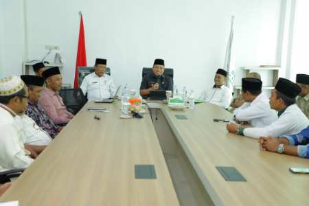 Buka Sosialisasi Pola Pengembangan Wakaf, Wabup Siak Husni: Update Dulu Datanya Baru Bicara Potensi