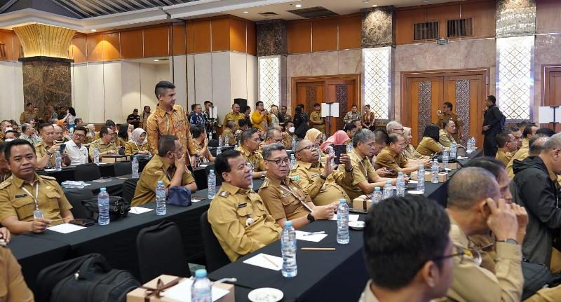 Ikuti Rakornas P3PD di Jakarta, Suhardiman Sebut Desa di Kuansing Harus Lebih Maju