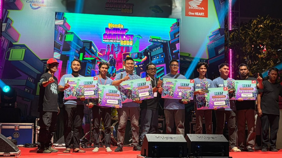 Honda Modif Contest 2026 Pekanbaru Tentukan Pemenang Menuju Puncak Final HMC
