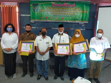 Diskop dan UKM Inhil Gelar Sosialisasi Program Kemitraan