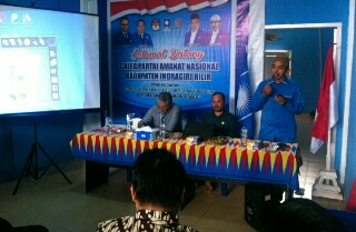 DPD PAN Inhil Gelar Orientasi Pembekalan Caleg