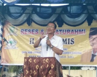 Reses Dikampung Sendiri, Sukarmis Tetap Jadi Idola Masyarakat