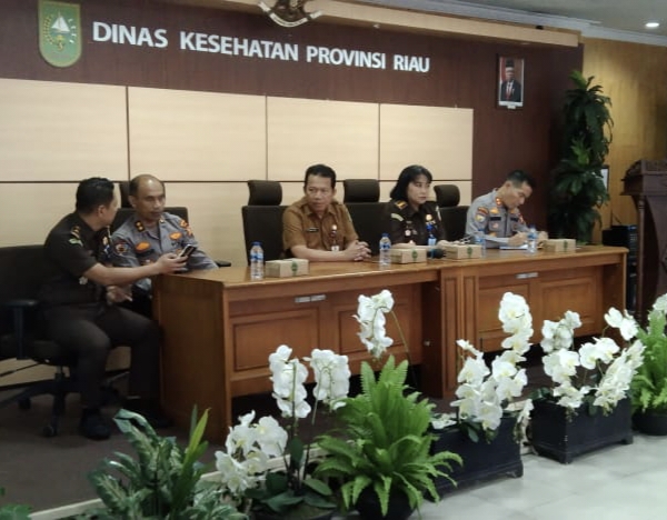 Cegah Pungli, Diskes Riau Hadirkan Jaksa Jadi Pemateri