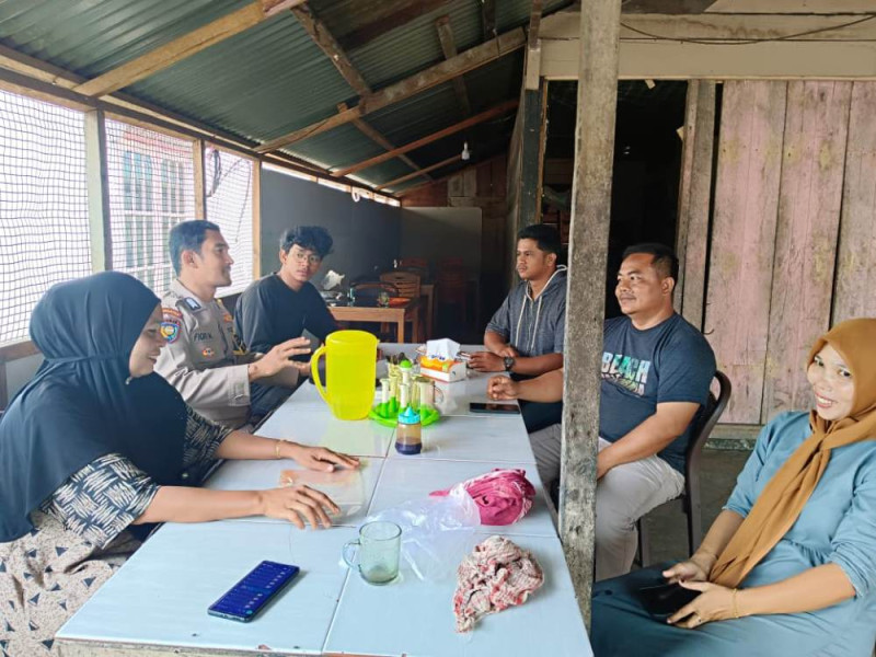 Kapolsek Kandis Pimpin Cooling System Pilkada Damai 2024 dengan Ormas