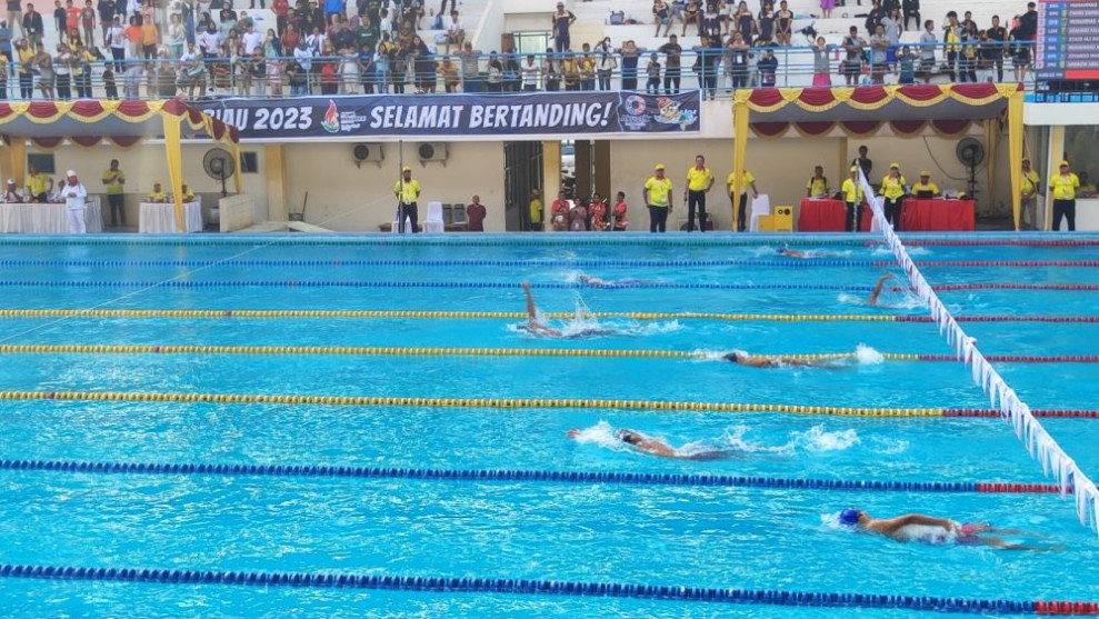 Riau di Puncak Sementara Klasemen Porwil Sumatera XI, Raih 7 Medali Emas