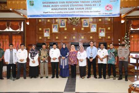 Buka Diseminasi & Bahas Hasil Audit Kasus Stunting, Wabup Husni: Momentum Menekan Angka Stunting