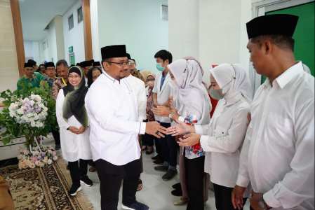 Resmikan Rumah Sakit di Pelosok Batang, Menag Yaqut Puji Kepedulian NU 