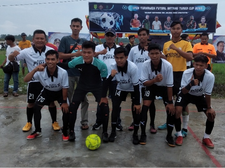 Tim Futsal Pemdes Pasir Emas Ikut Semarakkan Open Turnamen Futsal di Batang Tuaka-Inhil