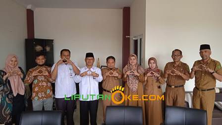 Koordinasi & Fasilitasi Sertifikasi Label Halal UMKM, Diskop & UKM Inhil Terima Kunjungan Kemenag Riau