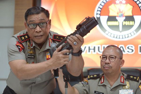 Diamnya Polri Soal Klarifikasi Impor Senjata