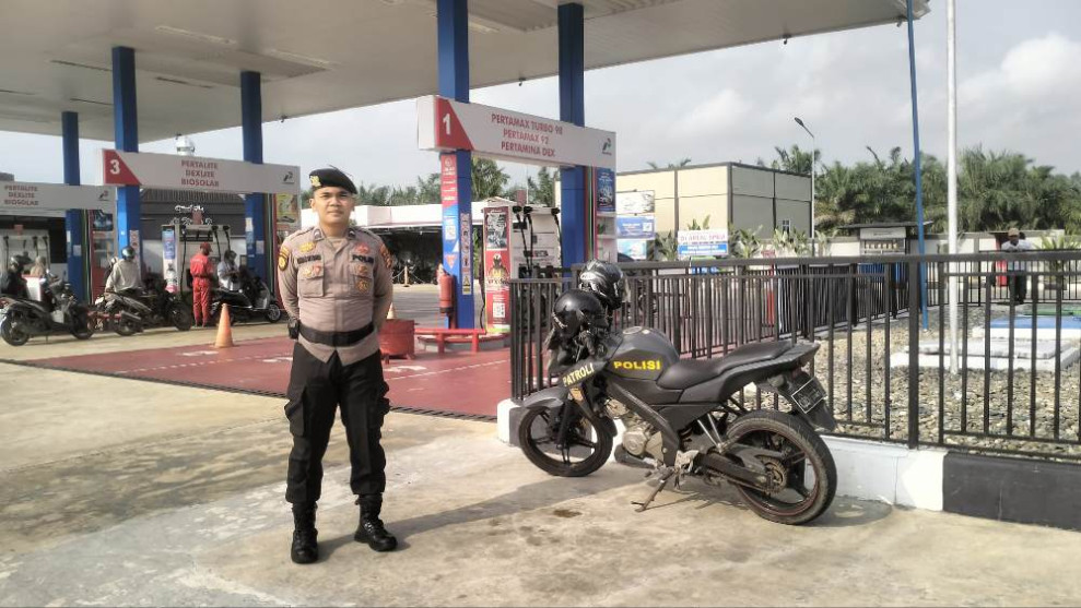 Polsek Tempuling Gelar Patroli di Titik Rawan, Edukasi Pasca Pilkada