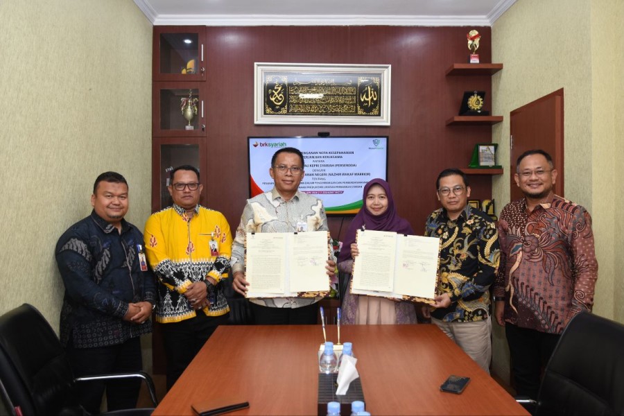 Ekspansi ke Ibukota, BRK Syariah Gandeng Nazhir Wakaf Warrior Kembangkan Wakaf Uang