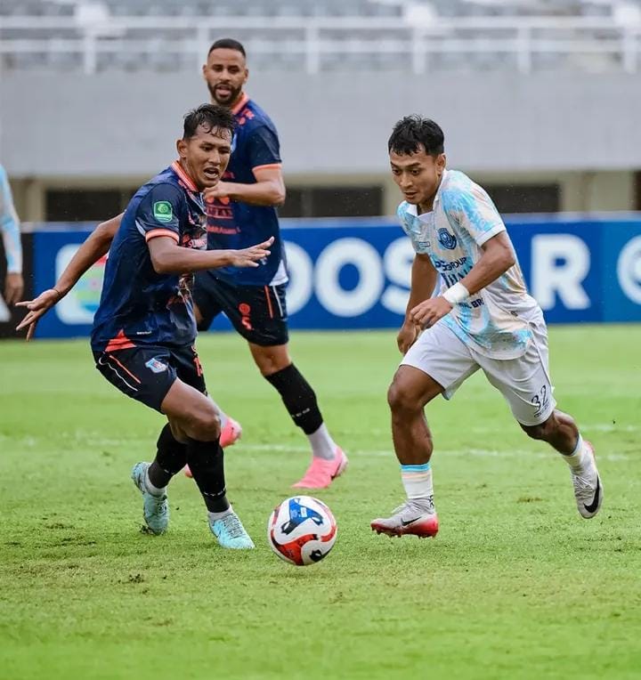 Lawan 10 Pemain, PSPS Pekanbaru Kalah Dramatis 2-3 dari Sumsel United