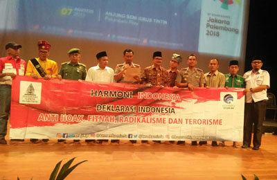 Wakapolresta Pekanbaru Hadiri Kegiatan Harmoni Indonesia