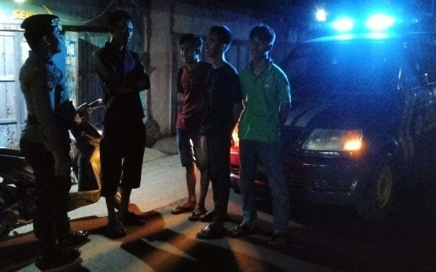 Wujudkan Pilkada Damai, Polsek Tempuling Gencar Lakukan Patroli KRYD