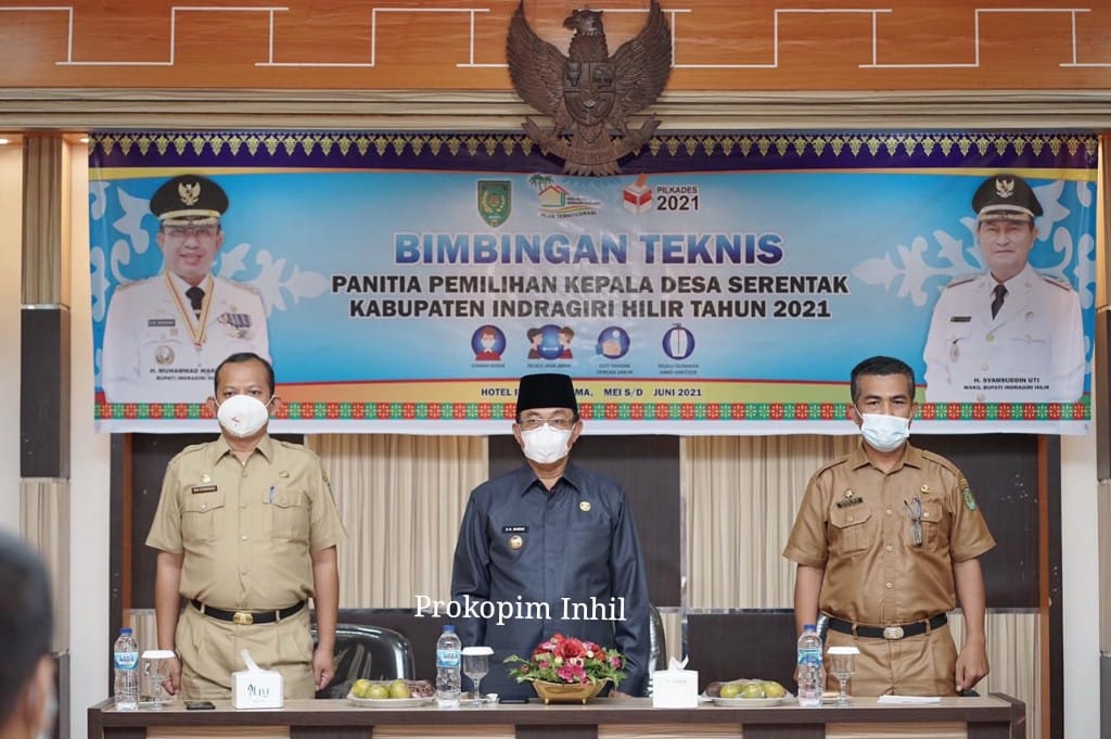 Bupati Wardan Buka Bimtek Panitia Pilkades Serentak