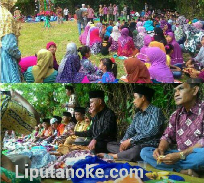 Camat Kuantan Tengah Hadiri Do'a Padang Kenegerian Kopah