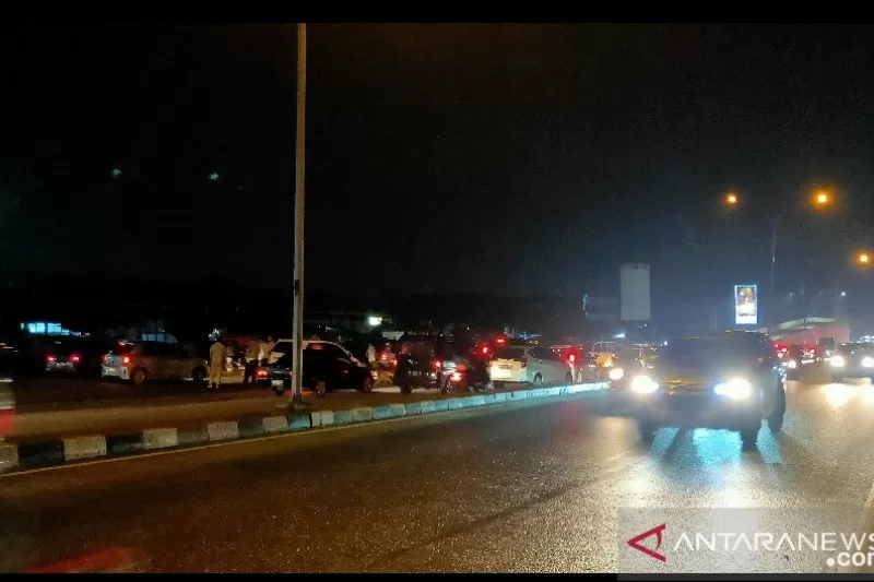 Malam Takbiran di Pekanbaru, Jalan Disekat Lebih Awal