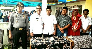 Bupati H.Mursini Pantau langsung Pilkades Serentak Di Kuantan Singingi