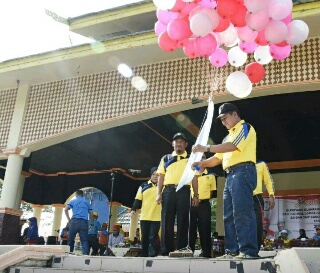 Pj Bupati Inhil Buka O2SN Dan FLS2N Tingkat SD Dan SMP