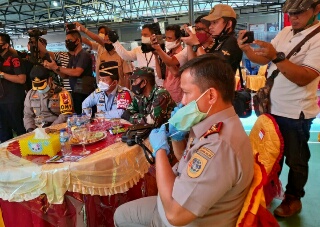 Terima Hibah Lahan, Kakanwil Kemenkumham Riau Lakukan Kunjungan ke Rohil 