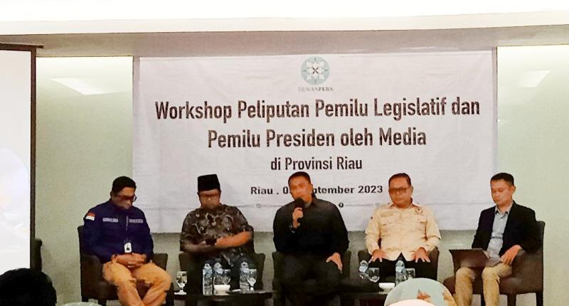 Gelar Workshop Peliputan Pileg dan Pilpres, Dewan Pers Ingatkan Titik Rawan yang Bisa Menimpa Jurnalis