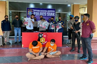 Polres Siak Berhasil Sikat Pelaku Curas di Minas