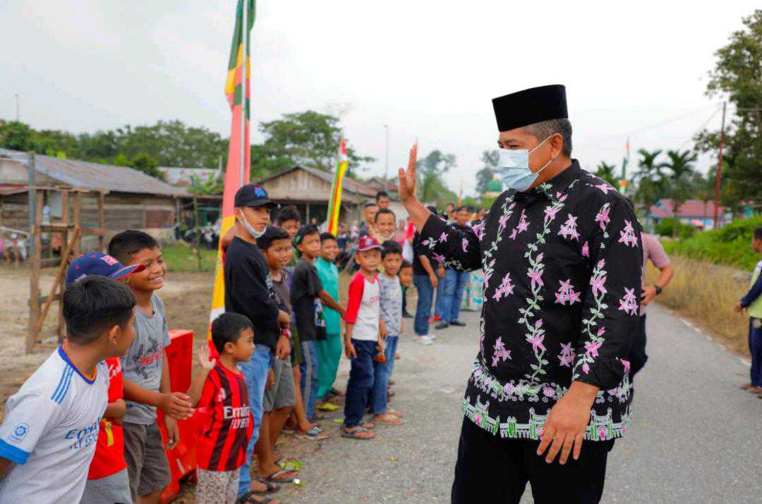 Bupati Alfedri: PORKAM Ajang untuk Menjaring Bibit Atlet Kabupaten Siak