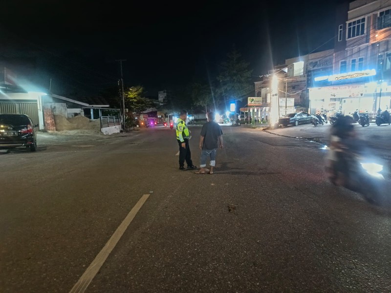 Tabrakan Dua Sepeda Motor di Jalan Hangtuah Pekanbaru, Satu Pelajar Tewas