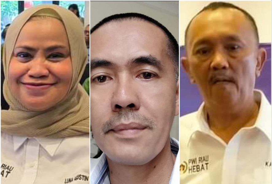 Tiga Wartawan Riau Terima Press Card Number One di Acara Puncak HPN 2024