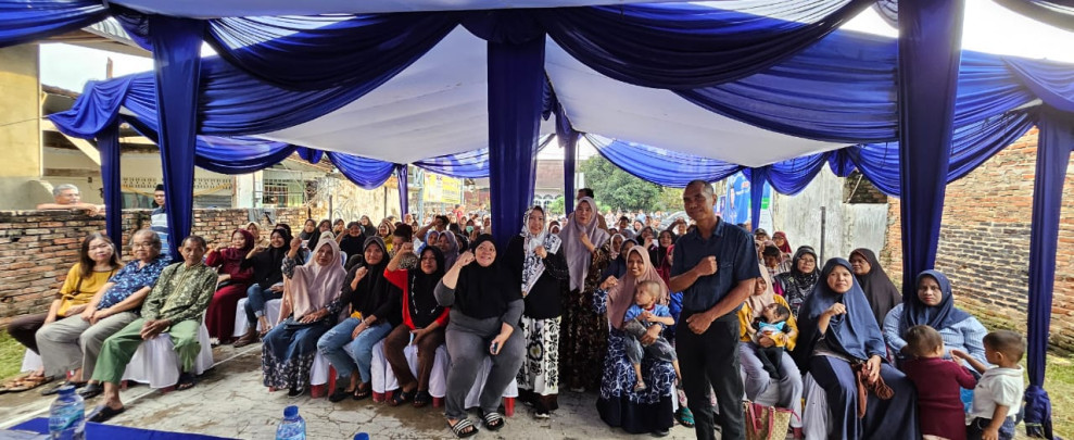 Roem Diani Dewi Sosialisasikan Perda Pengelolaan Air Limbah di Setia Budhi