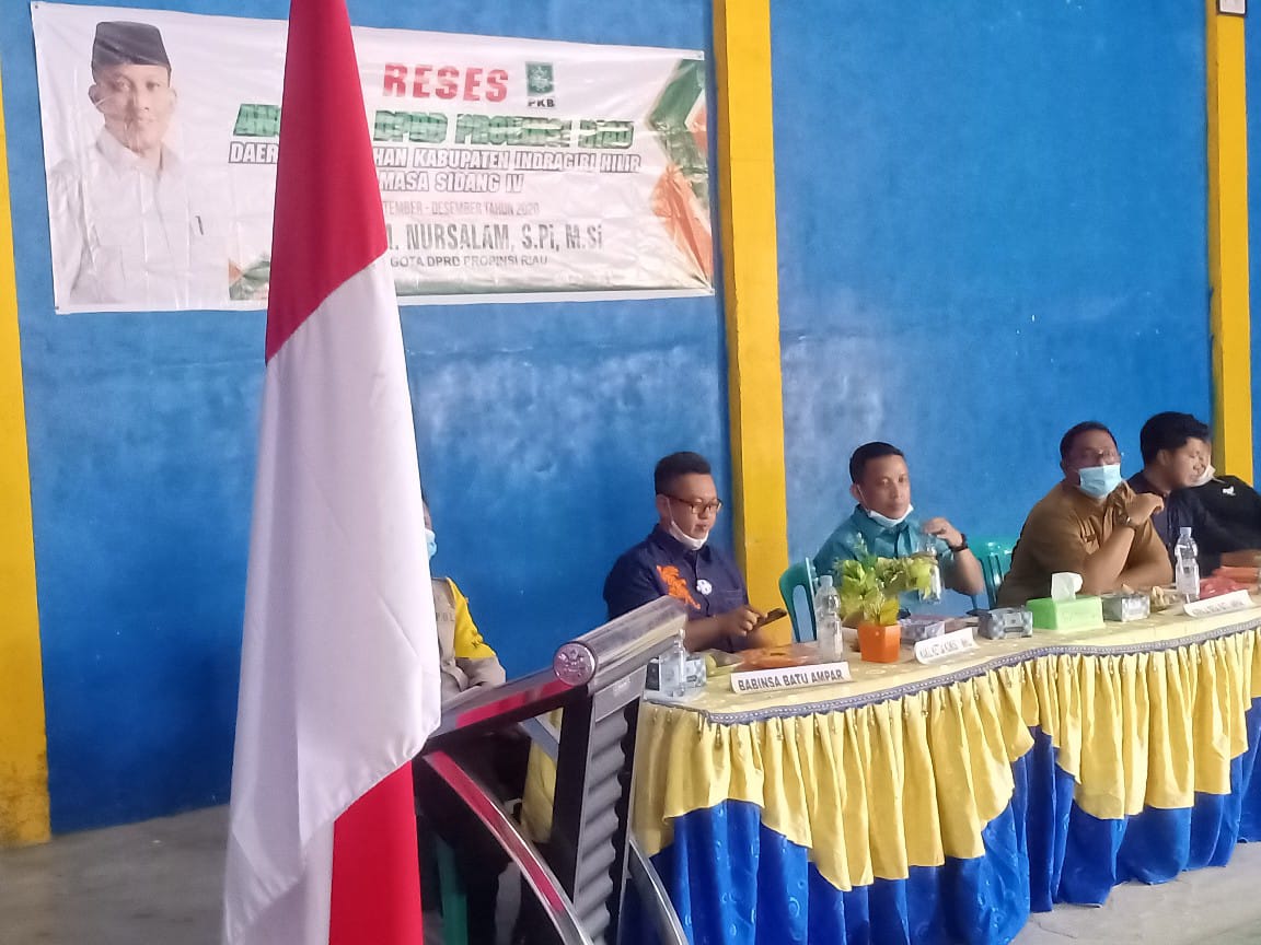 Reses Dani M Nursalam, Kades Batu Ampar : Hanya 1 Anggota DPRD Riau yang Datang ke Desa Kami