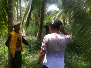Warga Teluk Pinang, GAS, Temukan Mayat di Kebun Kelapa
