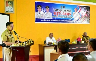 Wabup Inhil Buka Sosialisasi HIV AIDS