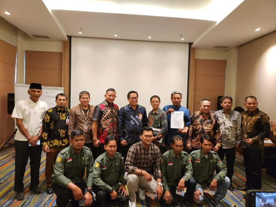 Usai Tandatangani PKS 3 Pihak, Lima KUD Mitra BRK Syariah Bakal Lakukan Peremajaan Sawit