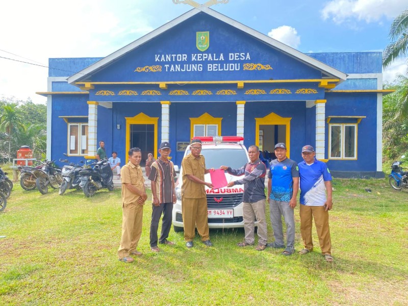 Tingkatkan Pelayanan Kesehatan, Desa Tanjung Beludu Kelayang Inhu Beli Ambulance