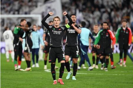 Arsenal Permalukan Real Madrid, Inter Milan Ditahan Bayern Munchen