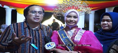 Puteri Belia Pariwisata Nasional Ikut Serta di MTQ Riau ke XL 