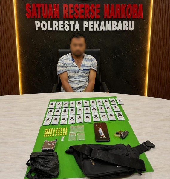 Polisi Gerebek Pengedar di Tuah Madani, 31 Catridge Vape Berisi Etomidate Disita