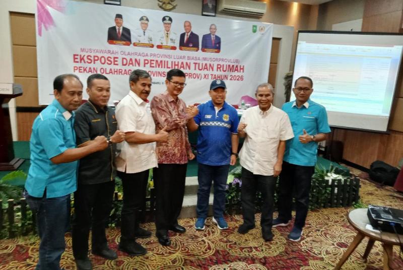 Sah! Dumai dan Siak Tuan Rumah Bersama Porprov XI Riau 2026